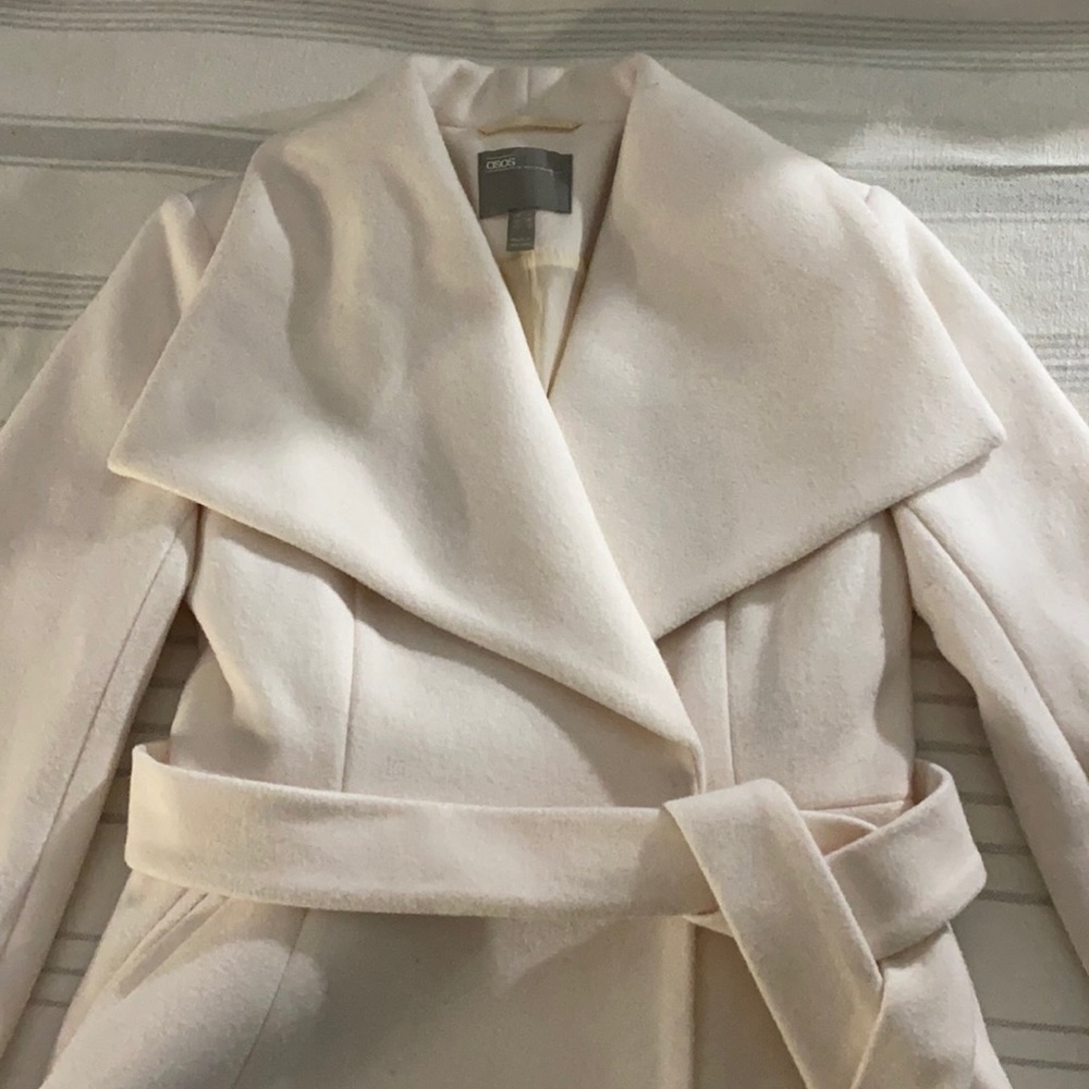 COPY - Off white beautiful pea coat